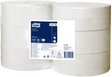 120160 - T1 - Tork JUMBO MAXI toaletný papier 1-vr, 480 m, 2400 útržkov, recykel sivý, cena za balenie 6 ks